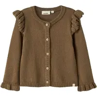 Lil´ Atelier Nmfkopa Ls Knit Card Lil - Brown - 104