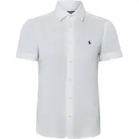 Ralph Lauren Linen Short-Sleeve Shirt - White - M