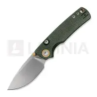 Vosteed Porcupine T - Stonewash - Micarta kääntöveitsi, vihreä