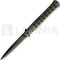 Cold Steel Ti-Lite Linerlock kääntöveitsi, oliivinvihreä