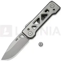 We Knife Tyro, Gray Titanium, Stonewash