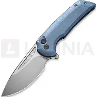 We Knife Mini Malice WE054BL-3, Blue Titanium pocket knife