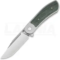 Bestech Vestige - Satin - Micarta kääntöveitsi, musta