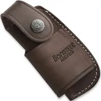 Lionsteel Vertical/Horizontal Leather Sheath, ruskea