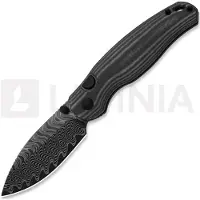 Kizer Cutlery Phoca BD Damascus kääntöveitsi, Black Norplex UltreX