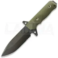 1881 Knifeworks AIO-2 veitsi, OD Green G-10