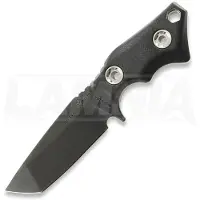 1881 Knifeworks Micro Tanto veitsi, Black G-10
