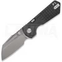 Vosteed Hedgehog - Bead Blast & Brushed - Micarta kääntöveitsi, musta