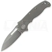 Demko Knives AD20.5 3V Slicer Shark kääntöveitsi, Smooth Titanium