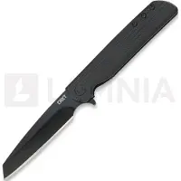 CRKT LCK+ Linerlock kääntöveitsi, blackout