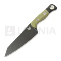 Benchmade Master Utility CPM154 DLC keittiöveitsi, od green G10