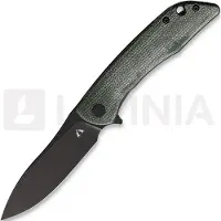 CMB Made Knives Blaze kääntöveitsi, green micarta