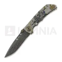 Spartan Blades Harsey Folder Damascus Long Gunner Edition kääntöveitsi