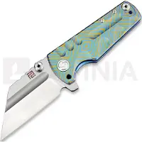Artisan Cutlery Proponent Framelock CPM S35VN kääntöveitsi, blue/gold