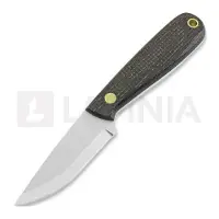 Brisa Necker 70 Scandi kaulaveitsi, bison micarta