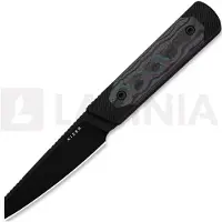 Kizer Cutlery Hallow 10V veitsi, Black Aluminum & Jazzy Camo Carbon