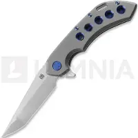 Olamic cutlery Wayfarer 247 Companto kääntöveitsi, Light Blast Titanium, Satin