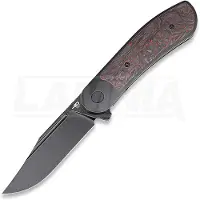 Bestech Vestige - Blackwash - Red Marble CF kääntöveitsi