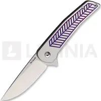 Alliance Designs Scout Framelock kääntöveitsi, purppura