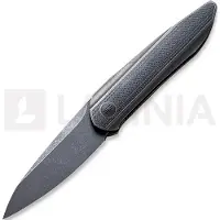 We Knife Black Void Opus kääntöveitsi, black ti with black G10 inlay