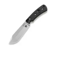 Work Tuff Gear Mt. Laguna puukko, satin, black with red liners