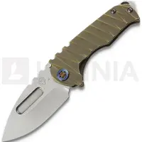 Medford Genesis T S45VN Tumbled DP kääntöveitsi, Bronze "Lightning"