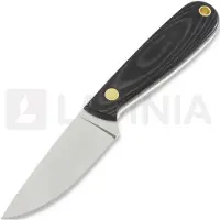 Brisa Necker 70 Full Flat Kydex kaulaveitsi, musta