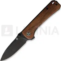 QSP Knife Hawk Linerlock Mkuruti kääntöveitsi, musta
