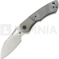 Olamic cutlery WhipperSnapper BL kääntöveitsi, Gray & Black Kirinite
