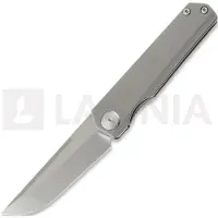 Maxace Baby Racoon Dog kääntöveitsi, Smooth Titanium