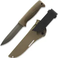 Peltonen Knives Sissipuukko M07 FDE Cerakote, coyote