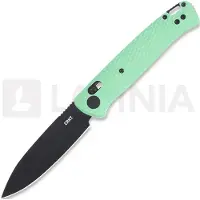 CRKT Counterpart K430BKP Black Oxide 12C27, Aqua GRN, pocket knife, Ken Onion design