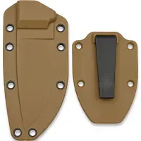 ESEE Model 3 Sheath with clip, coyote