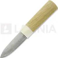 Toni Kilpinen Damastiveitsi puukko, viikinki