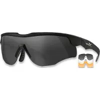 Wiley x WileyX Rogue Comm Grey/Clear/Rust Matte Black Frame