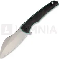 VDK Knives Vice Linerlock kääntöveitsi, green carbon fiber