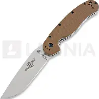Ontario RAT-1 D2 kääntöveitsi, ruskea