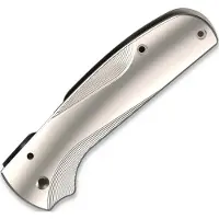 Flytanium Titanium Lotus Scales for Spyderco Shaman - Stonewash kahvapalat