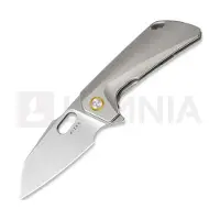 Kizer Cutlery Takahe KI3701A1 Stonewashed S35VN, Titanium, pocket knife