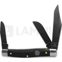 Roper Knives Stockman D2 linkkuveitsi, musta