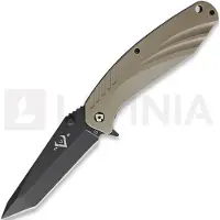V Nives SFL Framelock Tanto kääntöveitsi, coyote brown