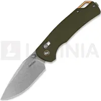 Kershaw Proximal 2058 Stonewashed D2, Olive G10, pocket knife