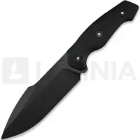 Kunwu Knives Stiffy G. - Teflon - Micarta veitsi, musta