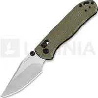 Kizer Cutlery Drop Bear 2 Clutch Lock kääntöveitsi, Green Micarta, Satin