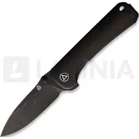 QSP Knife Hawk kääntöveitsi, ebony, musta