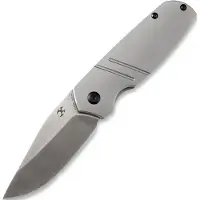Kansept Knives Turaco Bead Blasted Titanium kääntöveitsi