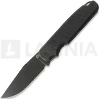 Rapax Buddy - Blackwash - G10 kääntöveitsi, musta