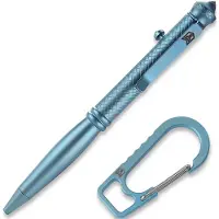Bestechman Scribe BM17B Blue Titanium, Glass Breaker, tactical pen