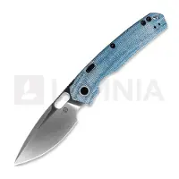 Vosteed Psyop 332 - Satin - Norplex UltreX Micarta kääntöveitsi, sininen