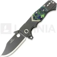 Andre de Villiers Trailboss Regrind & Wave Tab kääntöveitsi, Voodoo Resin